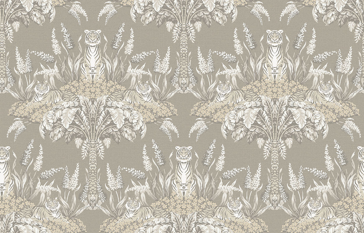 Обои Loymina Equator Malayan Tigers QTR2 012 10,05×1 Обои Loymina Equator Malayan Tigers QTR2 012 10,05×1